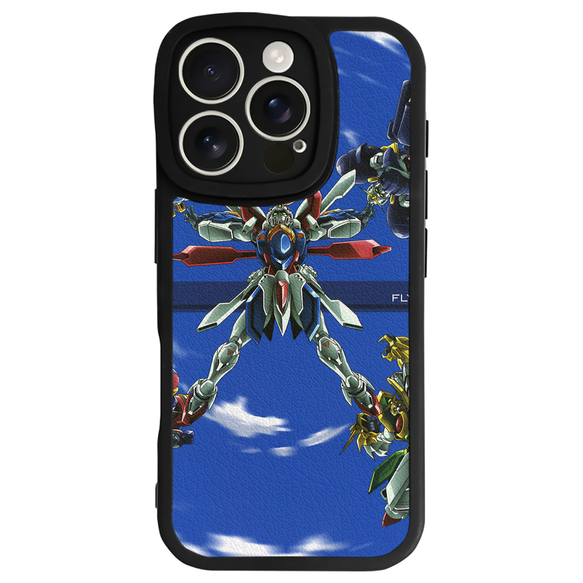 （画像用） 機動戦士ガンダム Mobile Suit Gundam 【iPhone 16シリーズ対応】シリコンスマホケース（レザー調） 材質：シリコン
